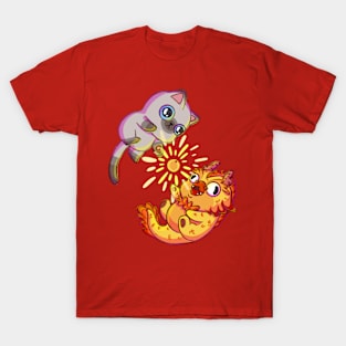 Unlikely friends that love oranges T-Shirt